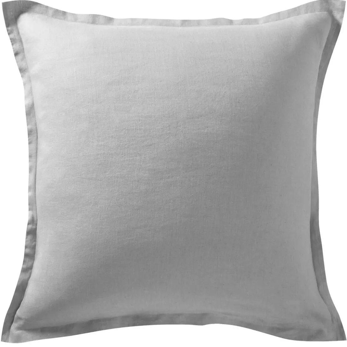 BecquetTaie d'oreiller ou traversin en lin uni - Gris