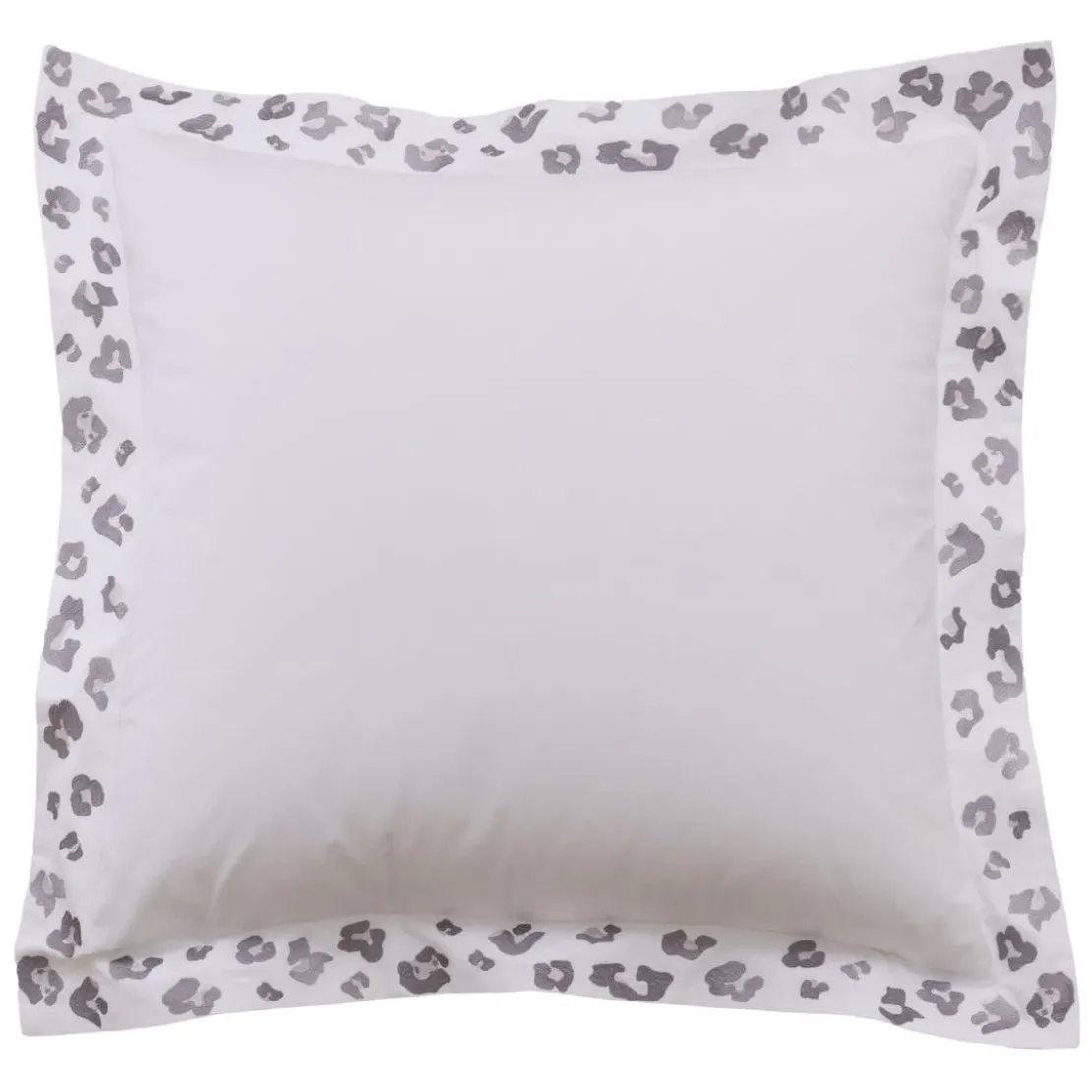 BecquetTaie d'oreiller percale de coton LEOPOLD - blanc