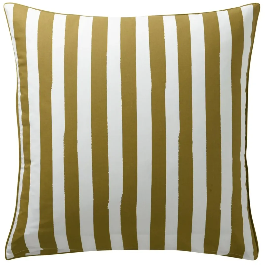 BecquetTaie d'oreiller percale de coton MARTIKA - jaune ocre