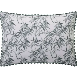 BecquetTaie d'oreiller percale de coton HANOI - bleu