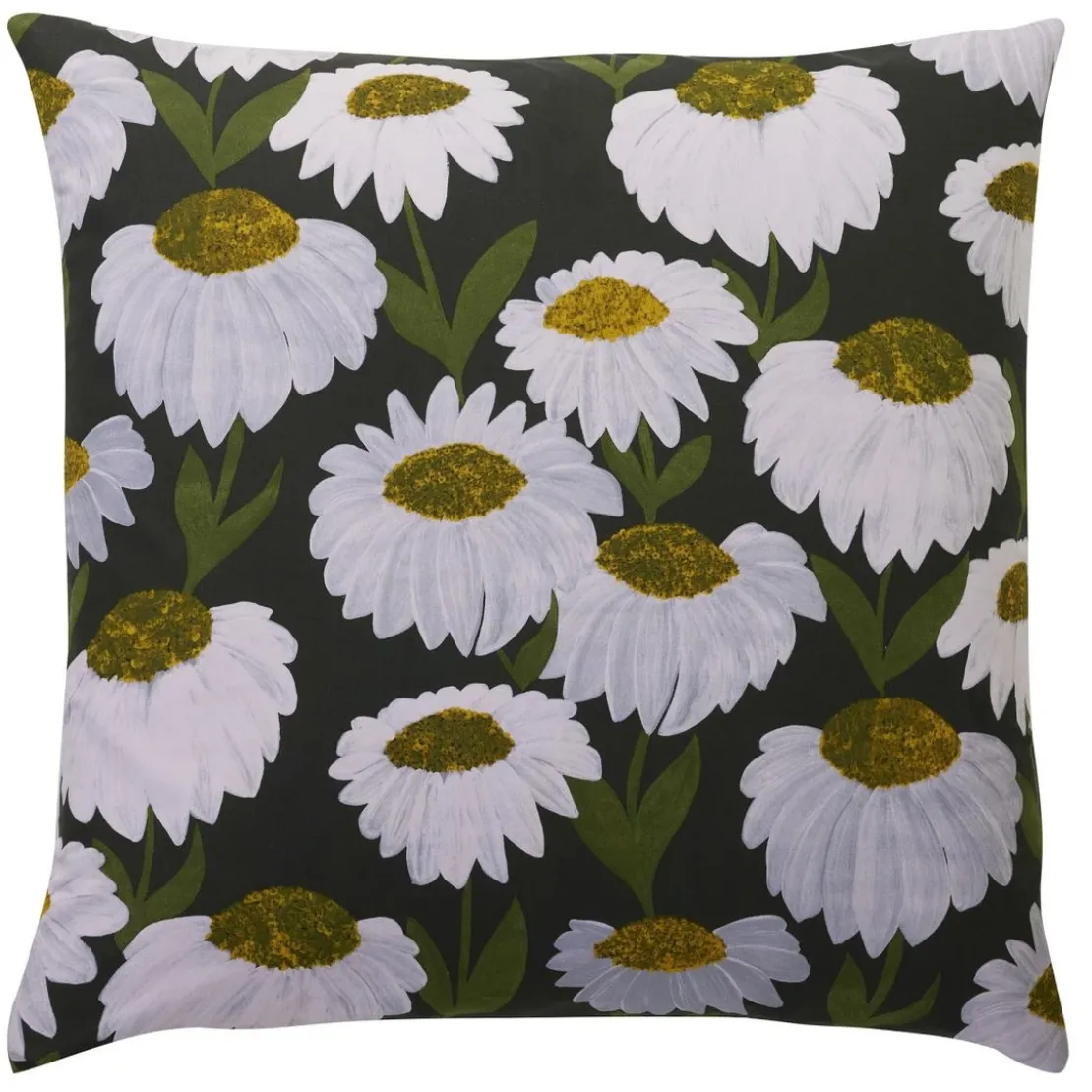 BecquetTaie d'oreiller polycoton MARGUERITE - noir