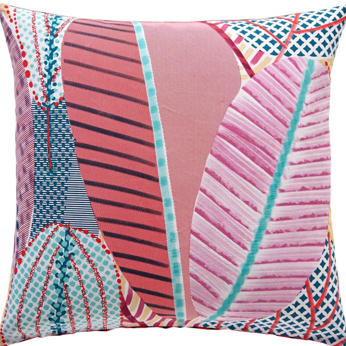 BecquetTaie d’oreiller polycoton réversible multicolore motif graphique - SOFT POP