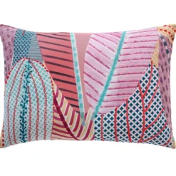 BecquetTaie d’oreiller polycoton réversible multicolore motif graphique - SOFT POP