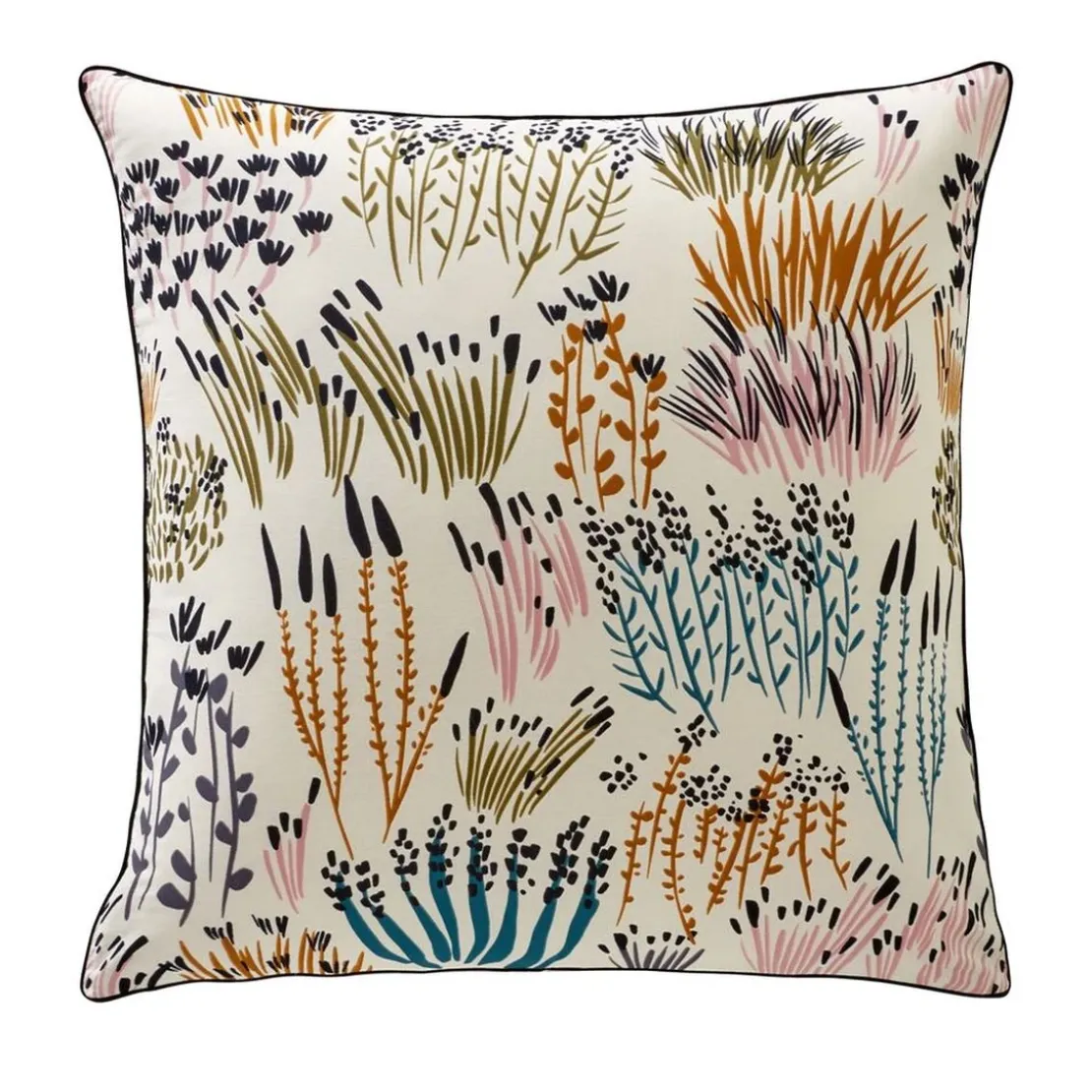 BecquetTaie d'oreiller réversible ROZZO beige en coton