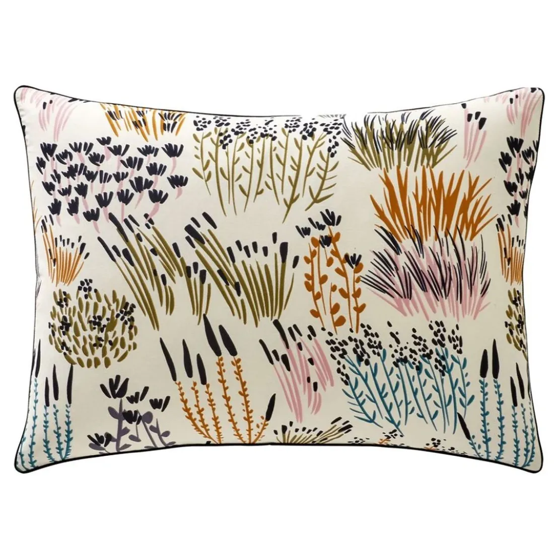 BecquetTaie d'oreiller réversible ROZZO beige en coton