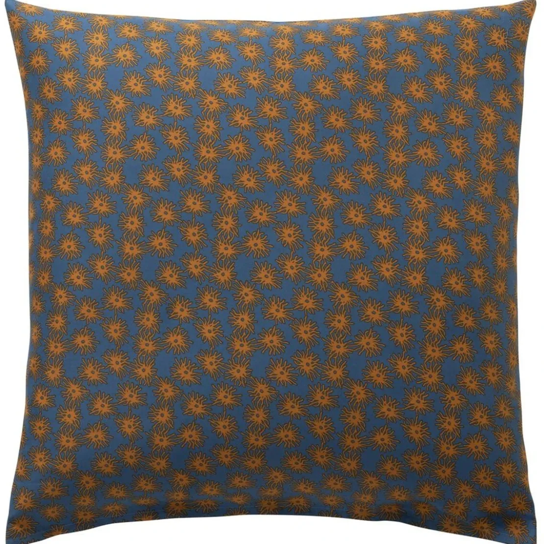 BecquetTaie d'oreiller réversible en coton bleu nuit - SEAVENTAIL