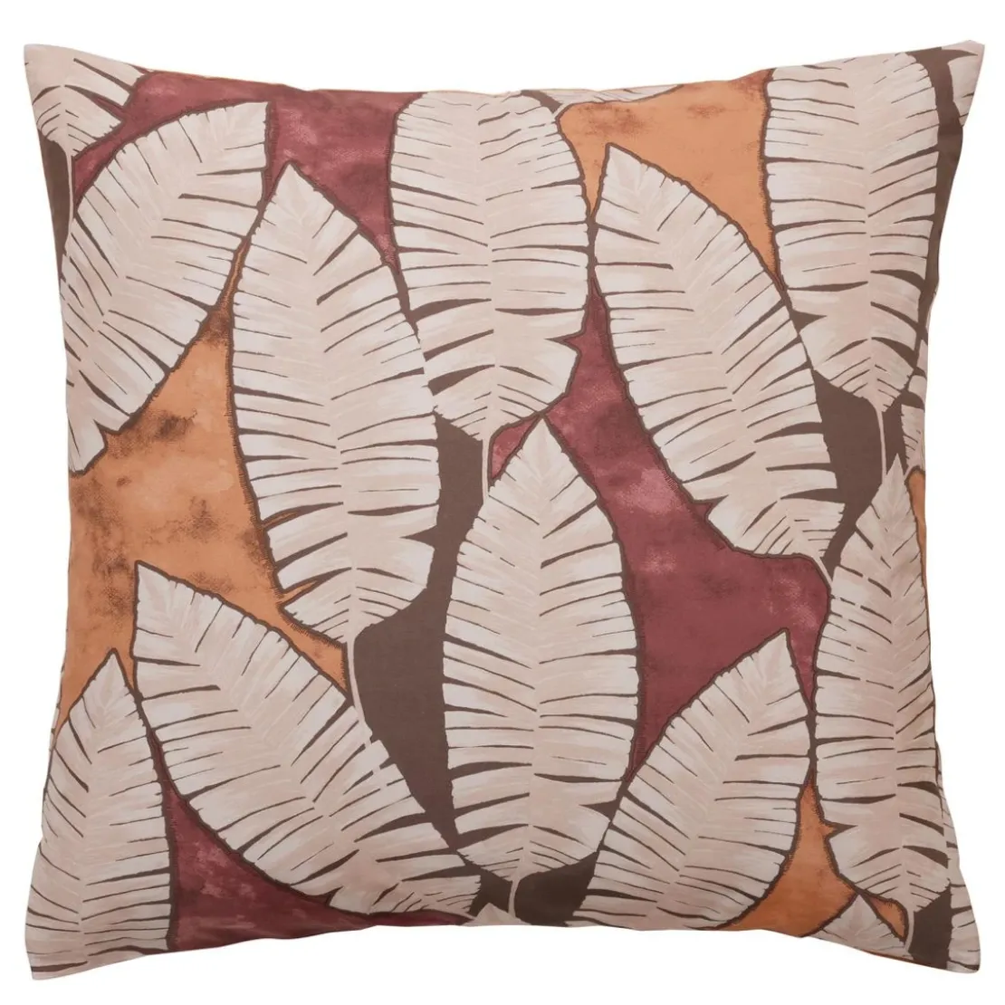 BecquetTaie d'oreiller réversible en coton beige - PALME