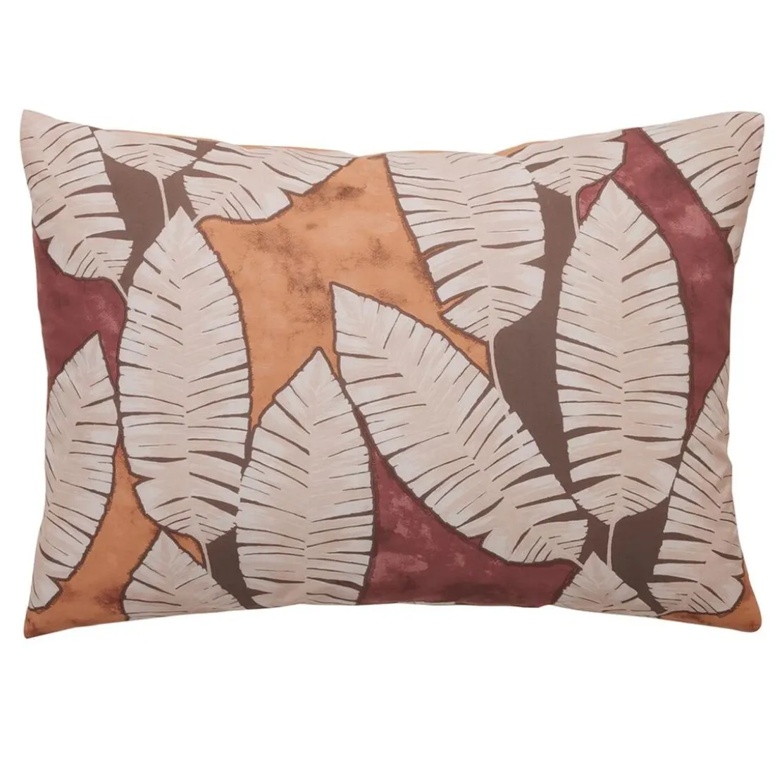 BecquetTaie d'oreiller réversible en coton beige - PALME