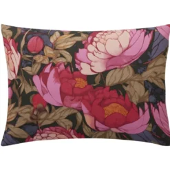 BecquetTaie d'oreiller réversible en coton rose - ESPRIT FLORAL