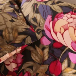 BecquetTaie d'oreiller réversible en coton rose - ESPRIT FLORAL