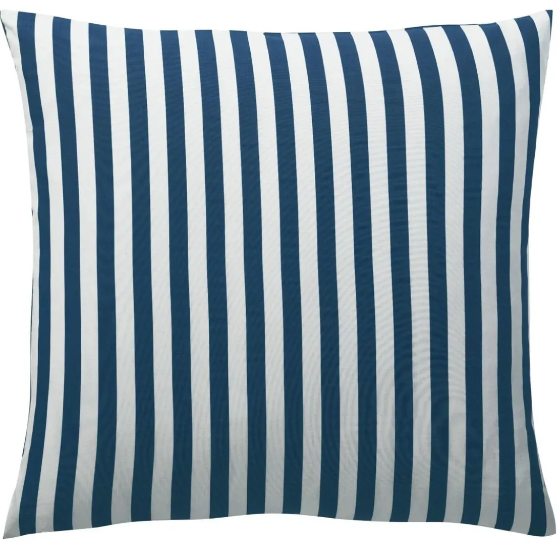 BecquetTaie d'oreiller réversible en coton bleu marine - ANDERSON