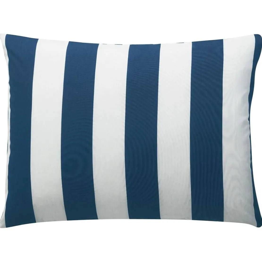 BecquetTaie d'oreiller réversible en coton bleu marine - ANDERSON