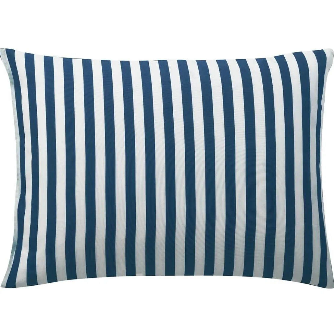 BecquetTaie d'oreiller réversible en coton bleu marine - ANDERSON