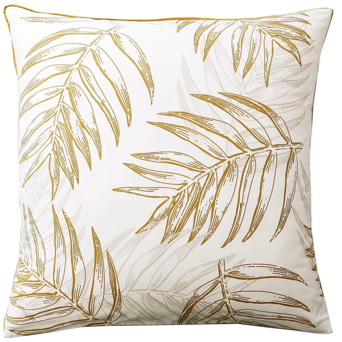BecquetTaie d'oreiller réversible en coton blanc à motif palmier - PALRI