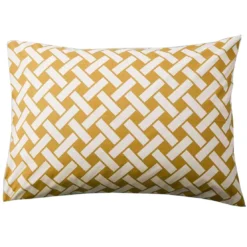 BecquetTaie d'oreiller réversible en coton blanc à motif palmier - PALRI