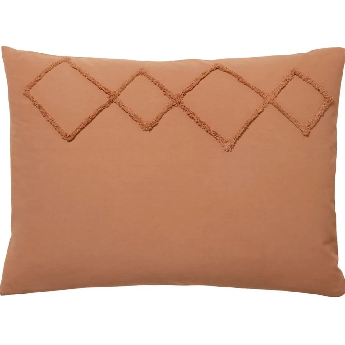 BecquetTaie d'oreiller réversible en coton tufté beige doré - DESERT