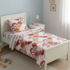 BecquetTaie d'oreiller réversible en coton multicolore - GIRLY