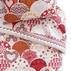 BecquetTaie d'oreiller réversible en coton multicolore - GIRLY