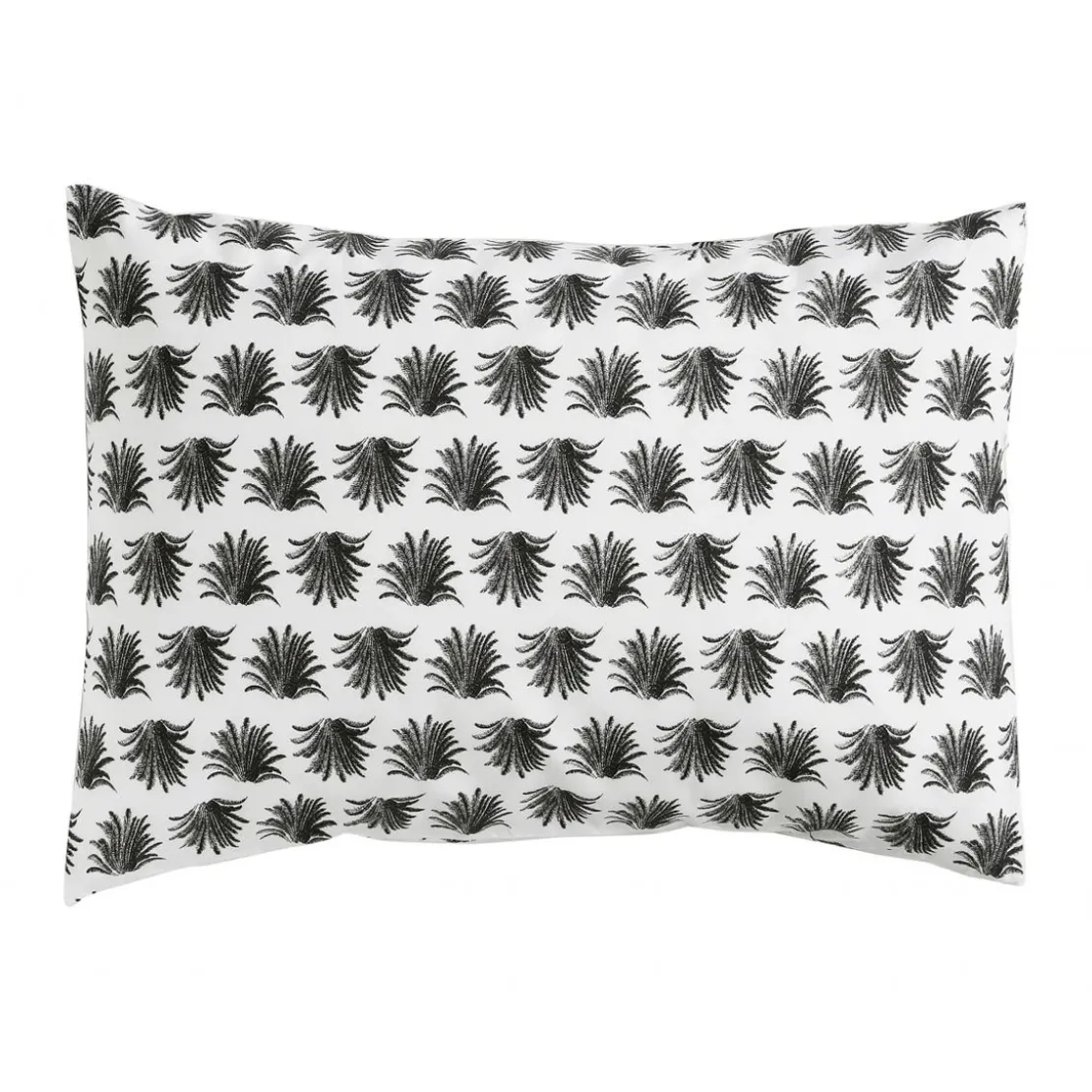 BecquetTaie d'oreiller réversible en coton blanc - BLACK JUNGLE
