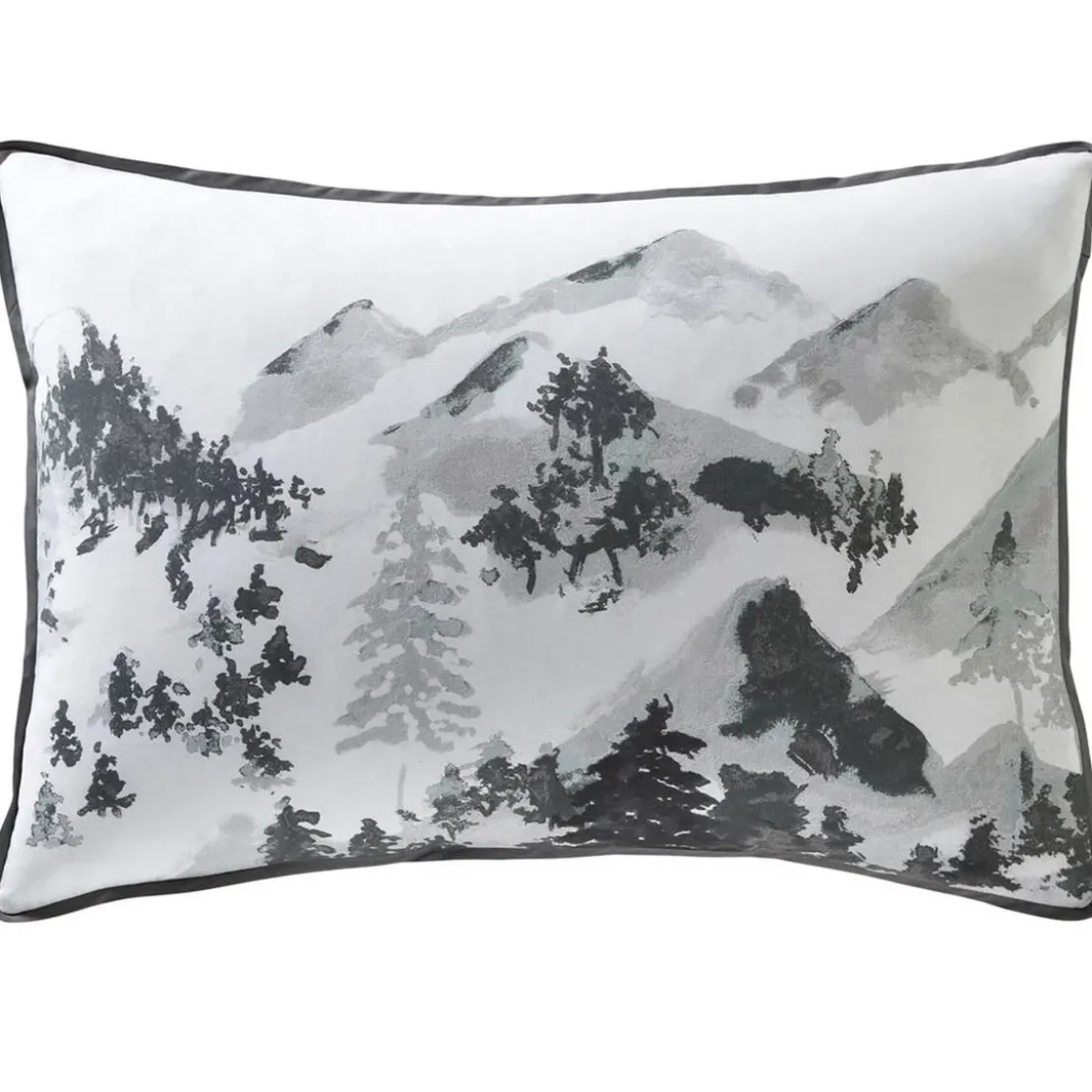 BecquetTaie d'oreiller réversible en coton blanc cassé - SALEN
