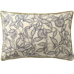 BecquetTaie d'oreiller réversible en percale de coton écru - CITRONNADE