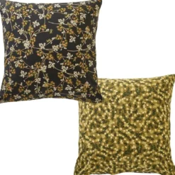 BecquetTaie d'oreiller sac double face en coton fleursDR. JAPONAISE, multicolore