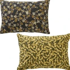 BecquetTaie d'oreiller sac double face en coton fleursDR. JAPONAISE, multicolore