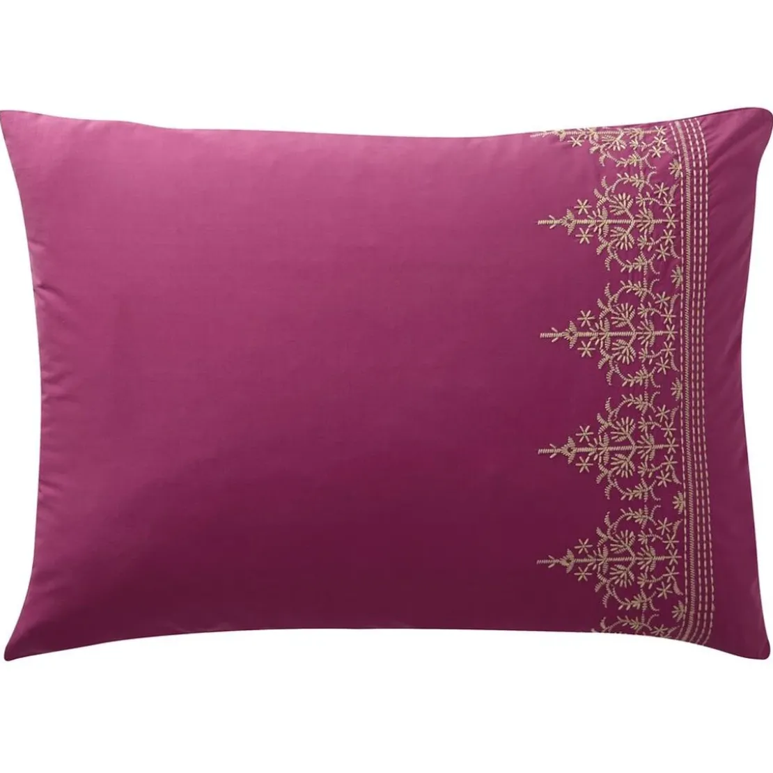 BecquetTaie d'oreiller sac LAURINE rose fuchsia