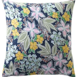 BecquetTaie d'oreiller sac, motif fleurs CUEILLETTE multicolore