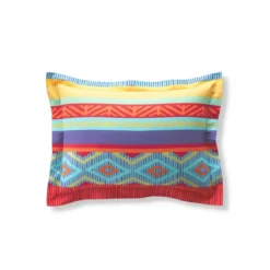 BecquetTaie d'oreiller, traversin motifs ethniques multicolore - EL GRINGO