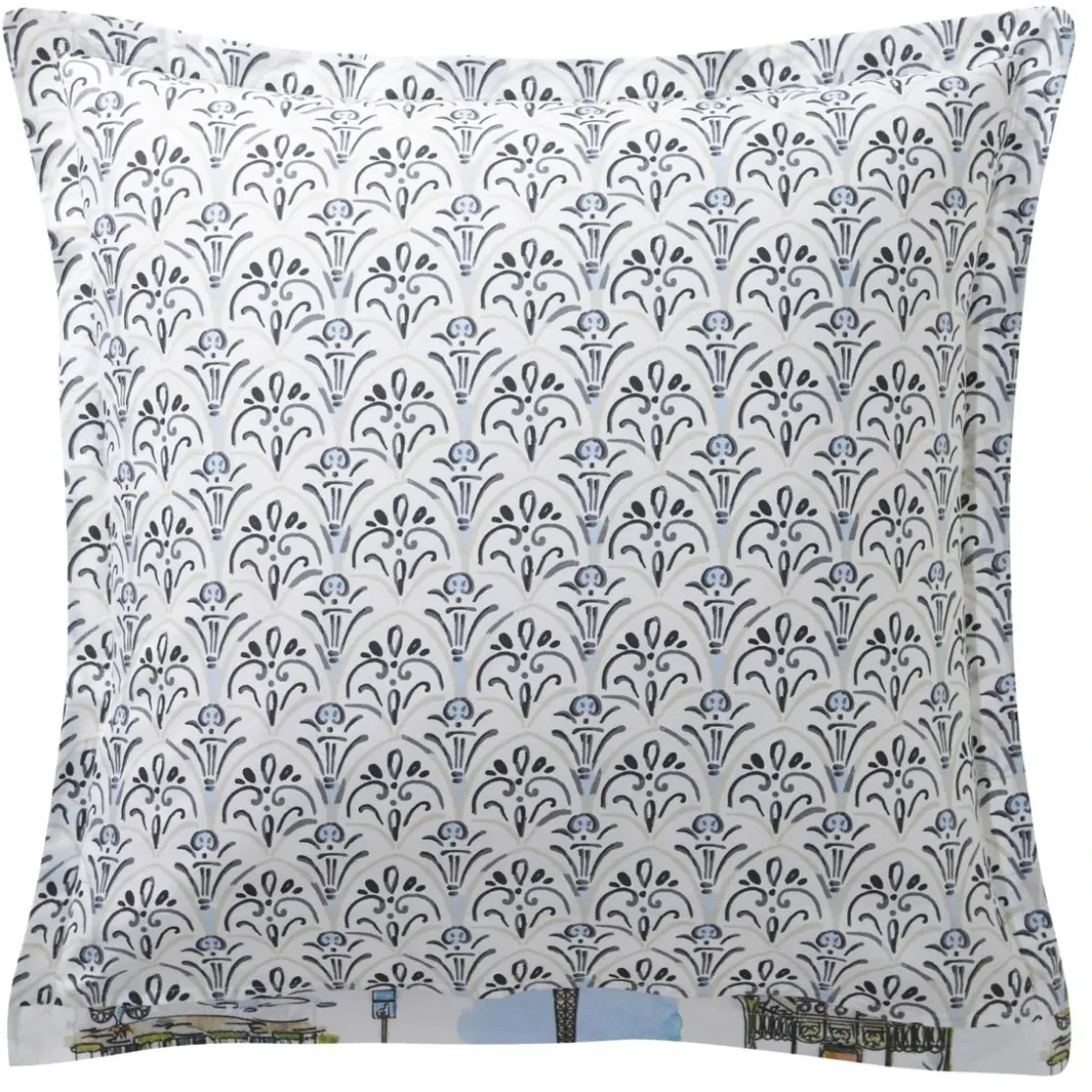 BecquetTaie d'oreiller volant PARISIEN multicolore