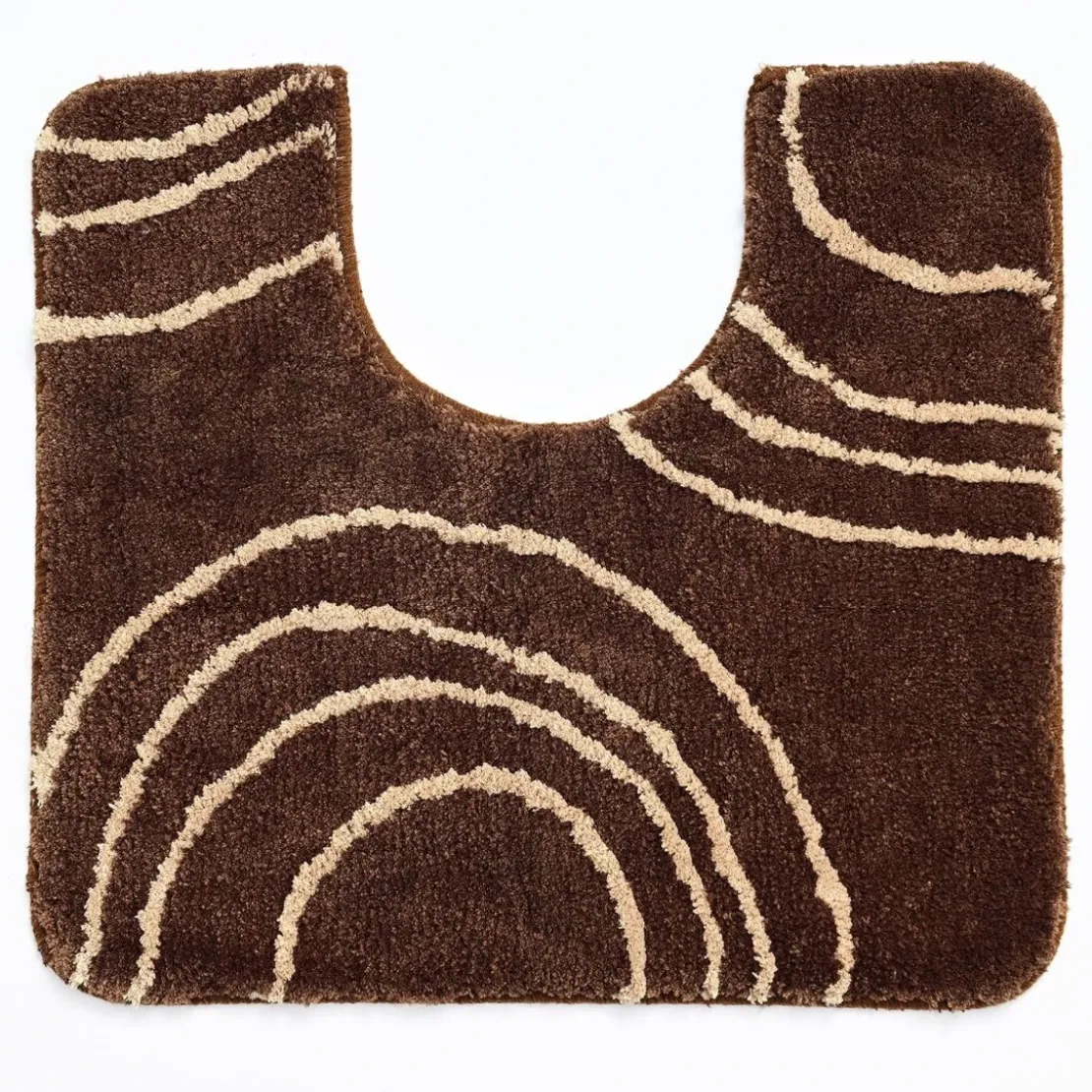 BecquetTapis contour WC SPIRALE - marron