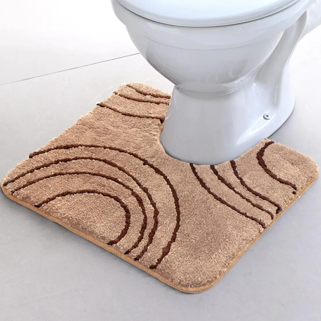 BecquetTapis contour WC SPIRALE - beige