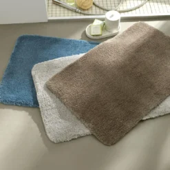 BecquetTapis contour WC UNIMICRO microfibre luxe marron glacé