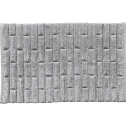 BecquetTapis de bain antidérapant BRIQUETTE 50x80 gris moyen