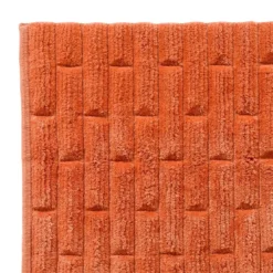 BecquetTapis de bain antidérapant BRIQUETTE 50x80 terracotta