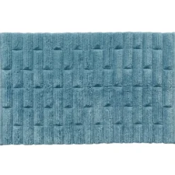 BecquetTapis de bain BRIQUETTE bleu tempête