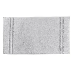BecquetTapis de bain, contour WC en coton 1800g/m² LIGNUS - gris brume