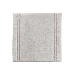 BecquetTapis de bain, contour WC en coton 1800g/m² LIGNUS - gris brume