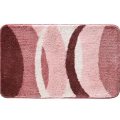 BecquetTapis de bain COURBE - rose