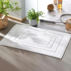 BecquetTapis de bain en coton 900g/m² ATLANTIQUE - blanc
