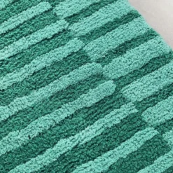 BecquetTapis de bain en coton 2000 g/m² vert - BARRATA