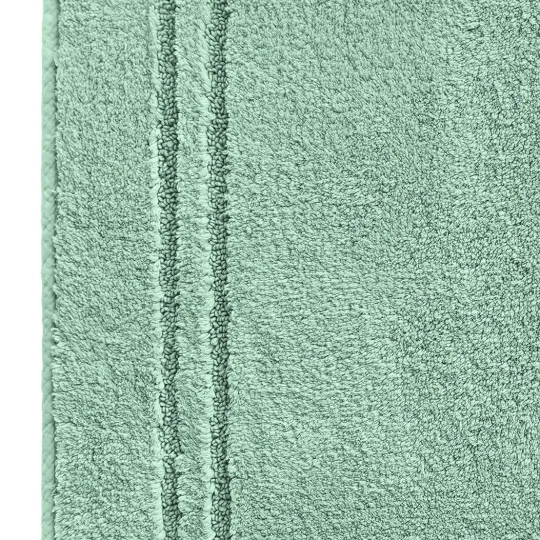 BecquetTapis de bain en coton 1800g/m² LIGNUS - vert amande