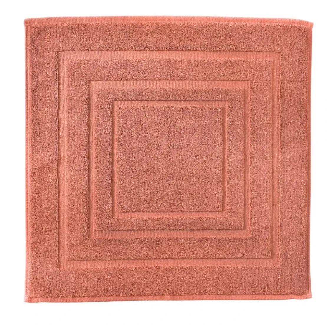 BecquetTapis de bain en coton 900g/m² ATLANTIQUE - orange terracotta