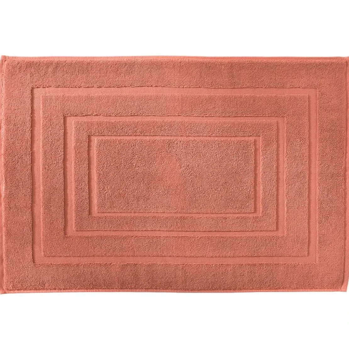 BecquetTapis de bain en coton 900g/m² ATLANTIQUE - orange terracotta