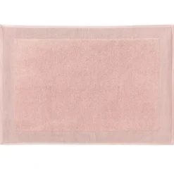 BecquetTapis de bain en coton modal CAROLINE doux et absorbant rose nude