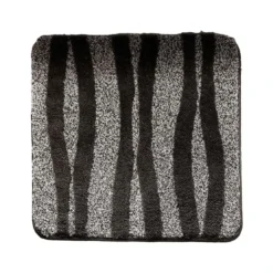 BecquetTapis de bain en microfibre 2250 g/m² VAGUE - gris