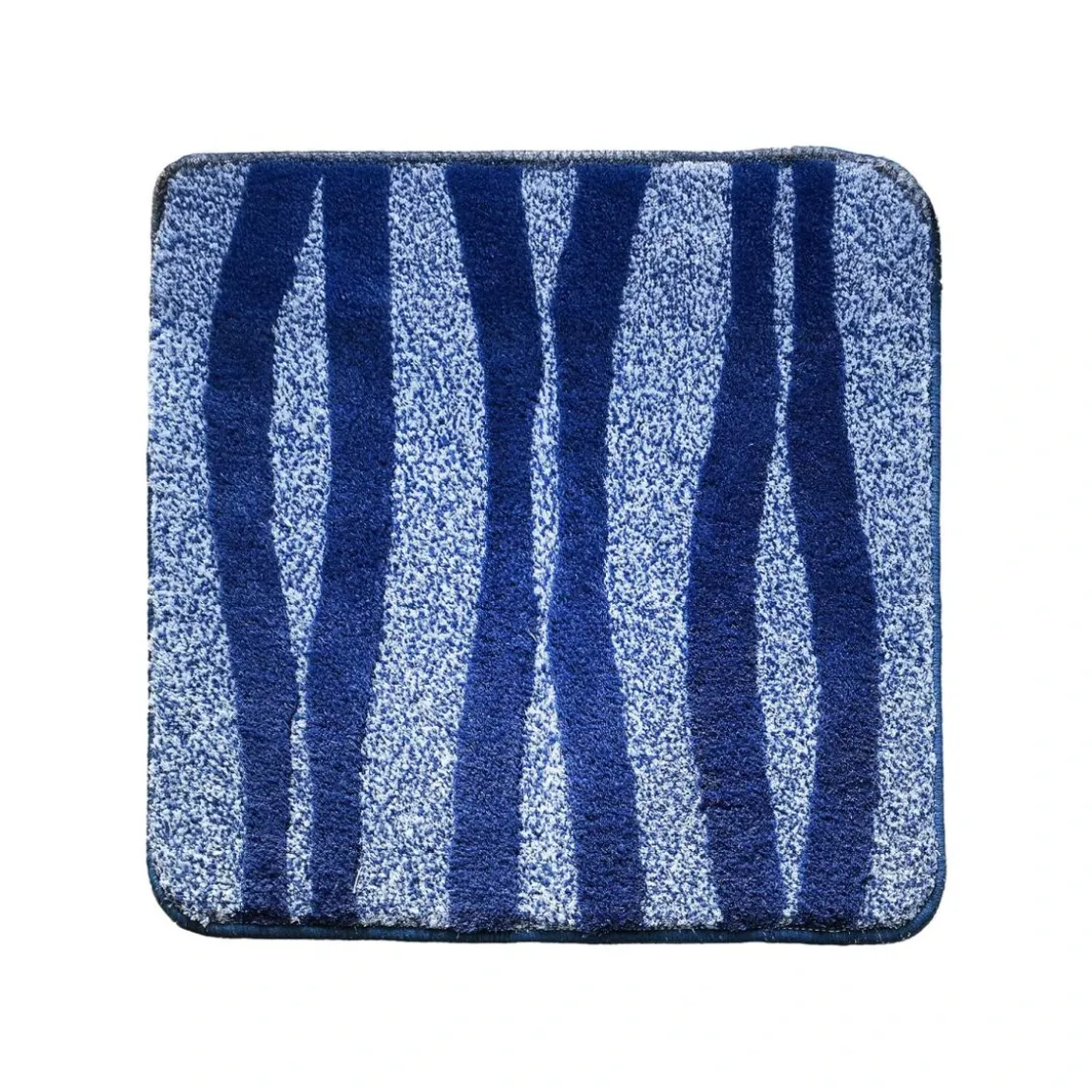 BecquetTapis de bain en microfibre 2250 g/m² VAGUE - bleu