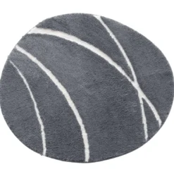 BecquetTapis de bain en polyester PIERRE gris