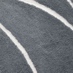 BecquetTapis de bain en polyester PIERRE gris
